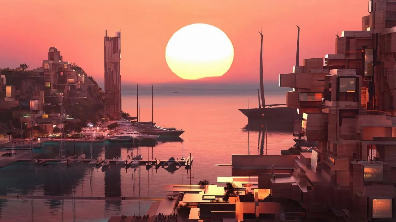 BIM Architecture | Creating Another Ultra Modern Coastal Recreation City for NEOM - Norlana/10 Design