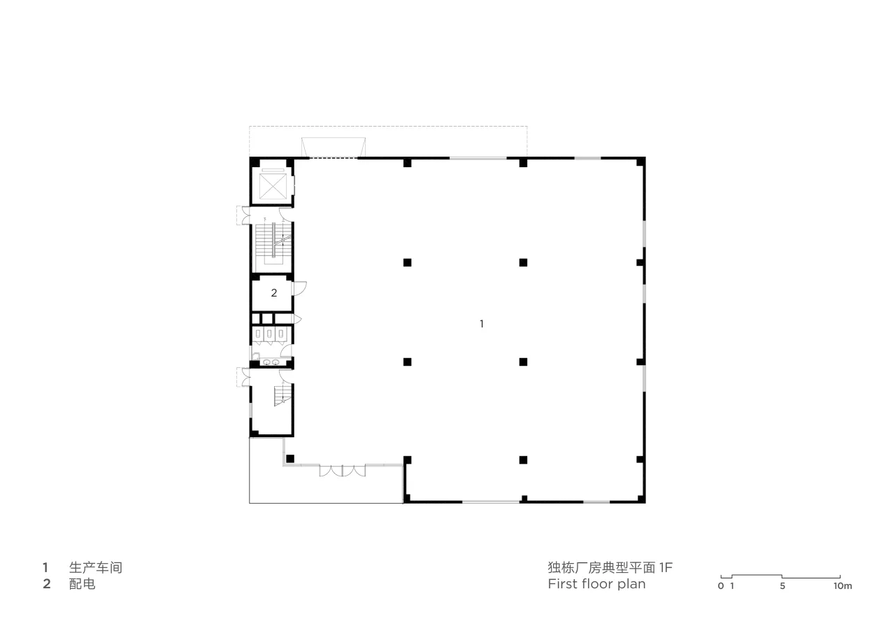 BIM Architecture | Industrial Upstairs Mode Iteration: Hangzhou Zhongenergy-saving (Fuyang) Environmental Protection Industrial Park/Line+Meng Fanhao's New Work