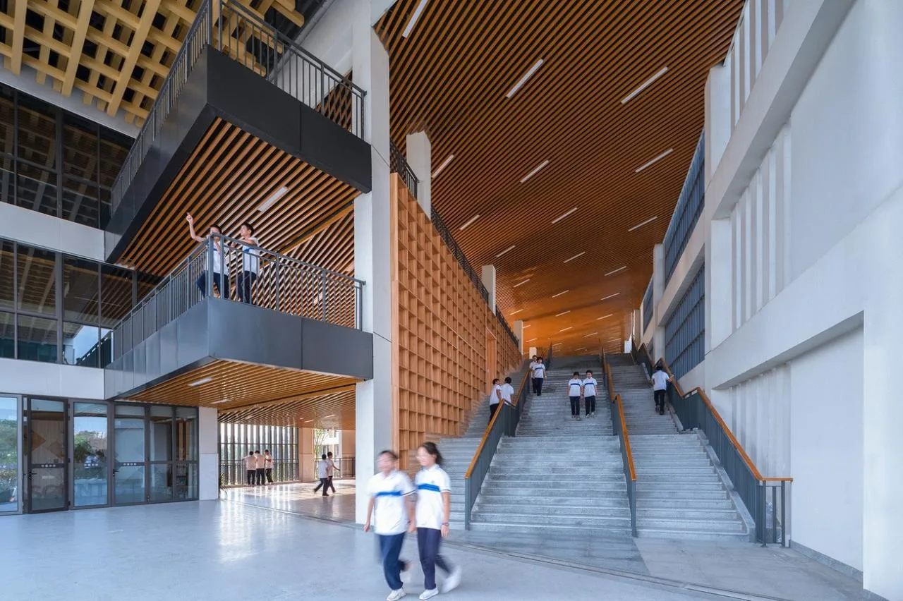BIM Architecture | Hangzhou Zhongtai Middle School Architectural Design/LZGC Quantum Architecture City Design Firm+Zhejiang Jianyuan Architectural Planning and Design Institute