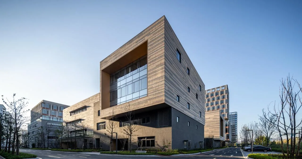 BIM Architecture | Industrial Upstairs Mode Iteration: Hangzhou Zhongenergy-saving (Fuyang) Environmental Protection Industrial Park/Line+Meng Fanhao's New Work