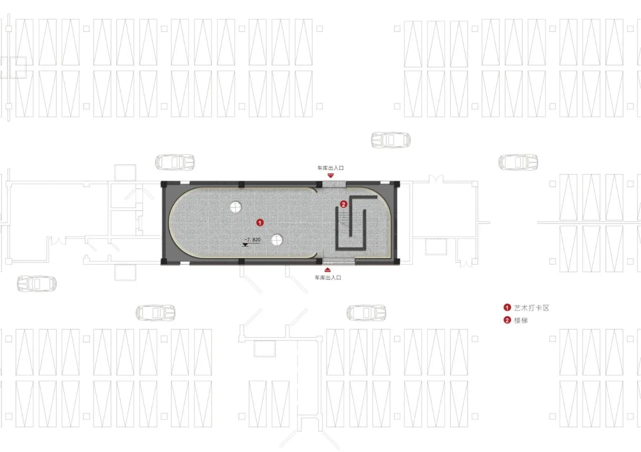 BIM Architecture | Interior Space - Beijing Manhe Art Center/RSAA/Zhuang Ziyu Studio