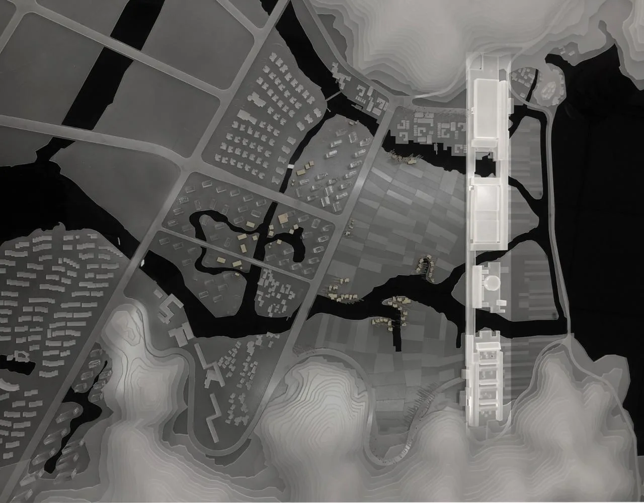 BIM Architecture | Rice Fields and Covered Bridges - Ningbo International Convention Center/Tanghua Architectural Design