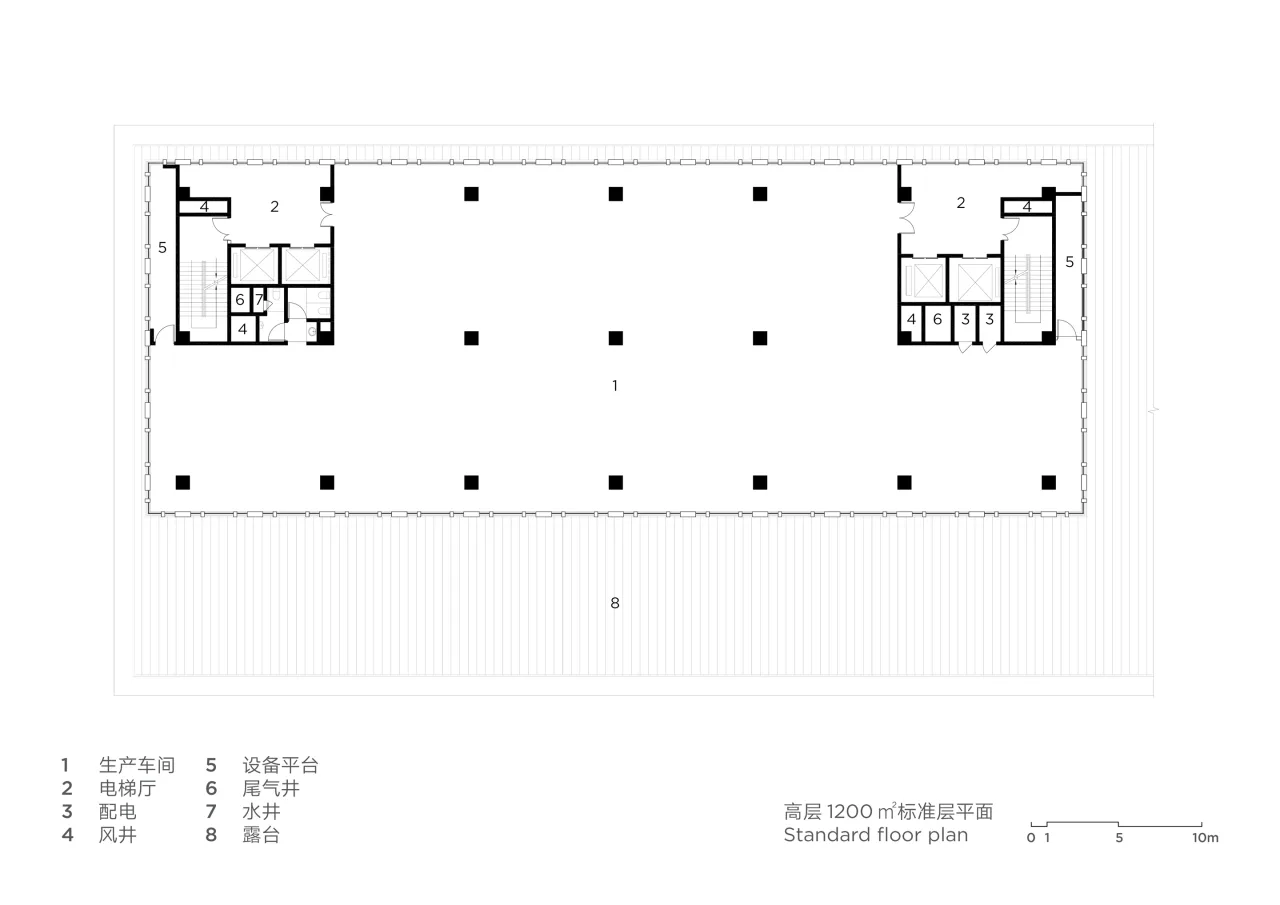 BIM Architecture | Industrial Upstairs Mode Iteration: Hangzhou Zhongenergy-saving (Fuyang) Environmental Protection Industrial Park/Line+Meng Fanhao's New Work