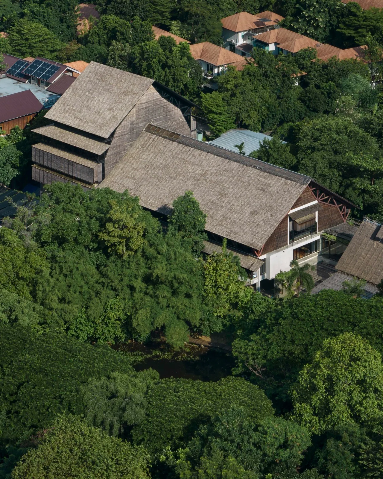 BIM Architecture | Architects' Community Life, Rabindhorn Building/Arsomsilp Community and Environmental Architects