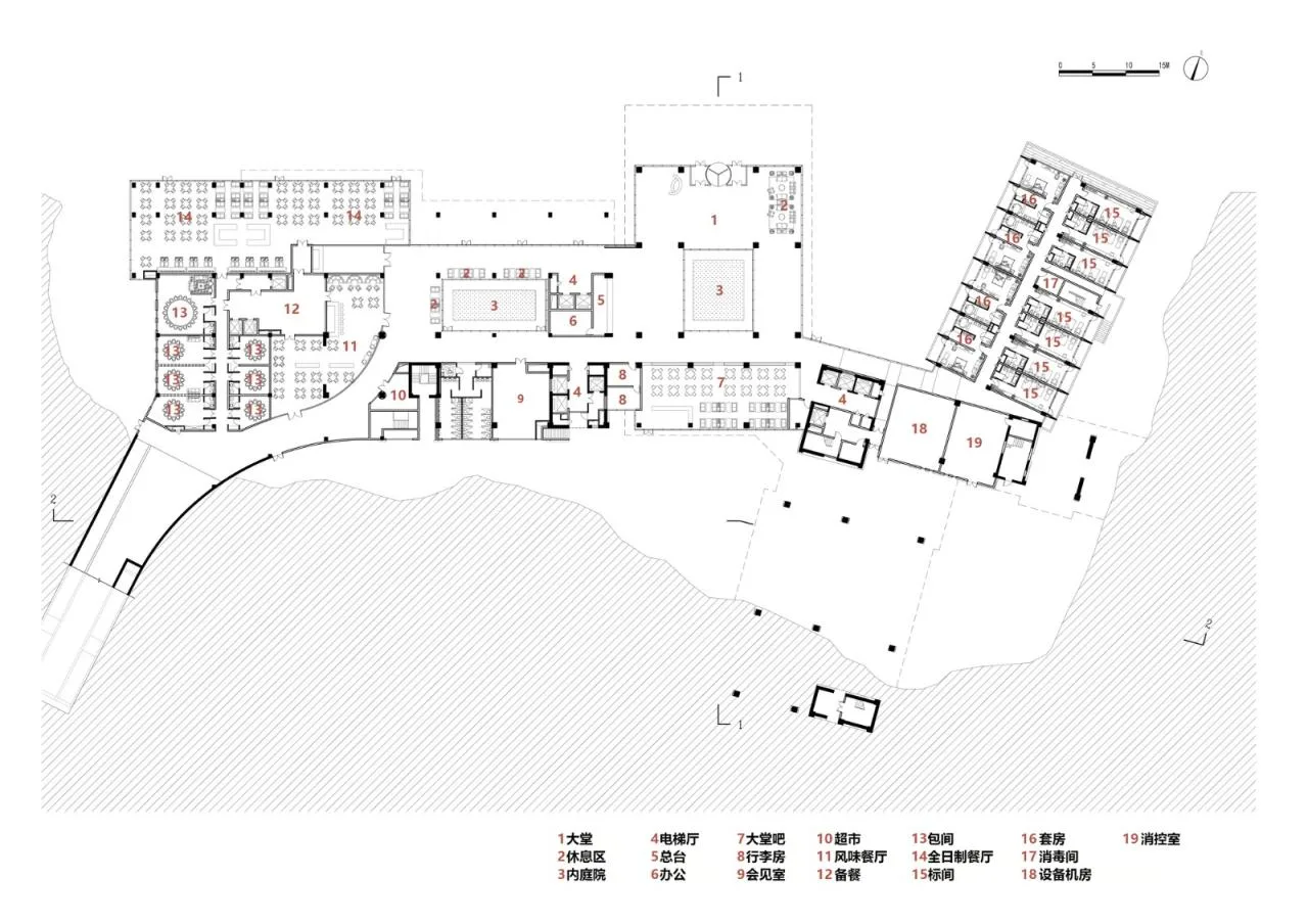 BIM Architecture | Xuzhou Garden Expo Park Dangkou Hotel/Architectural Landscape Design