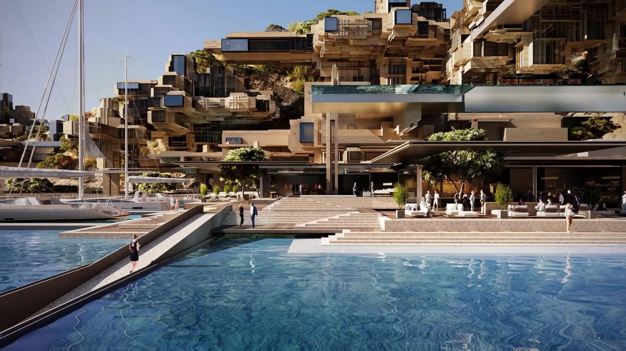 BIM Architecture | Creating Another Ultra Modern Coastal Recreation City for NEOM - Norlana/10 Design