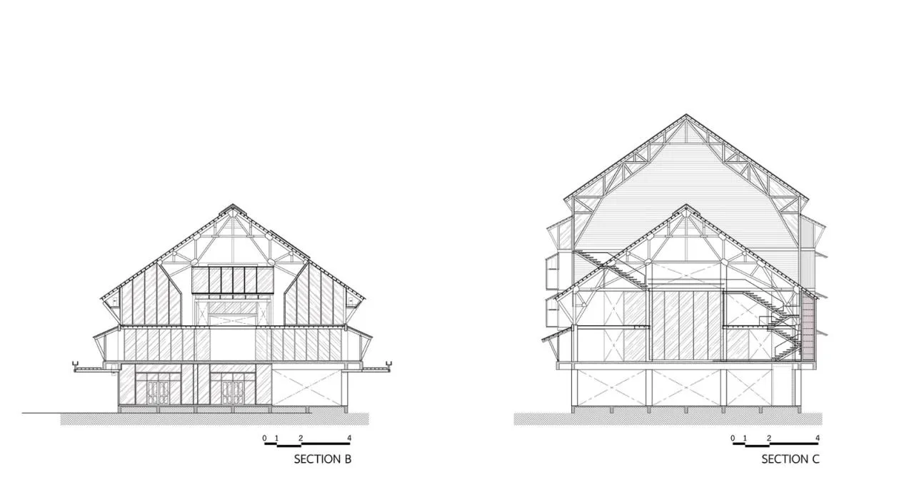 BIM Architecture | Architects' Community Life, Rabindhorn Building/Arsomsilp Community and Environmental Architects