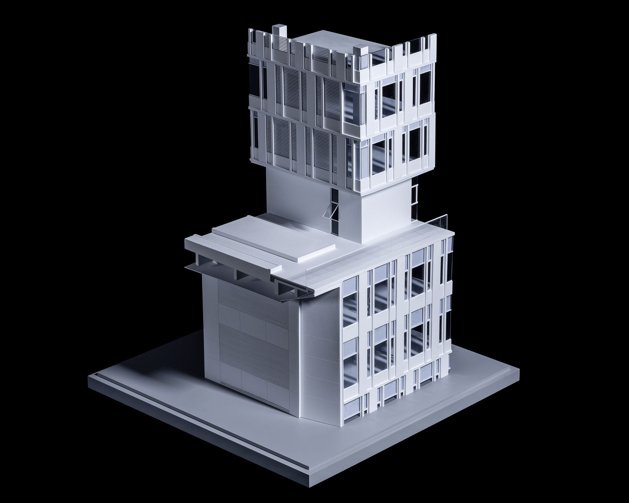 BIM Architecture | Industrial Upstairs Mode Iteration: Hangzhou Zhongenergy-saving (Fuyang) Environmental Protection Industrial Park/Line+Meng Fanhao's New Work