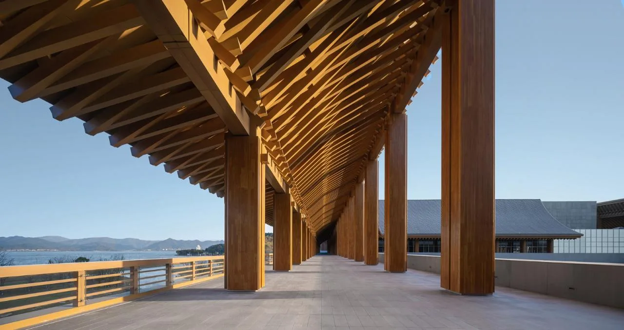 BIM Architecture | Rice Fields and Covered Bridges - Ningbo International Convention Center/Tanghua Architectural Design