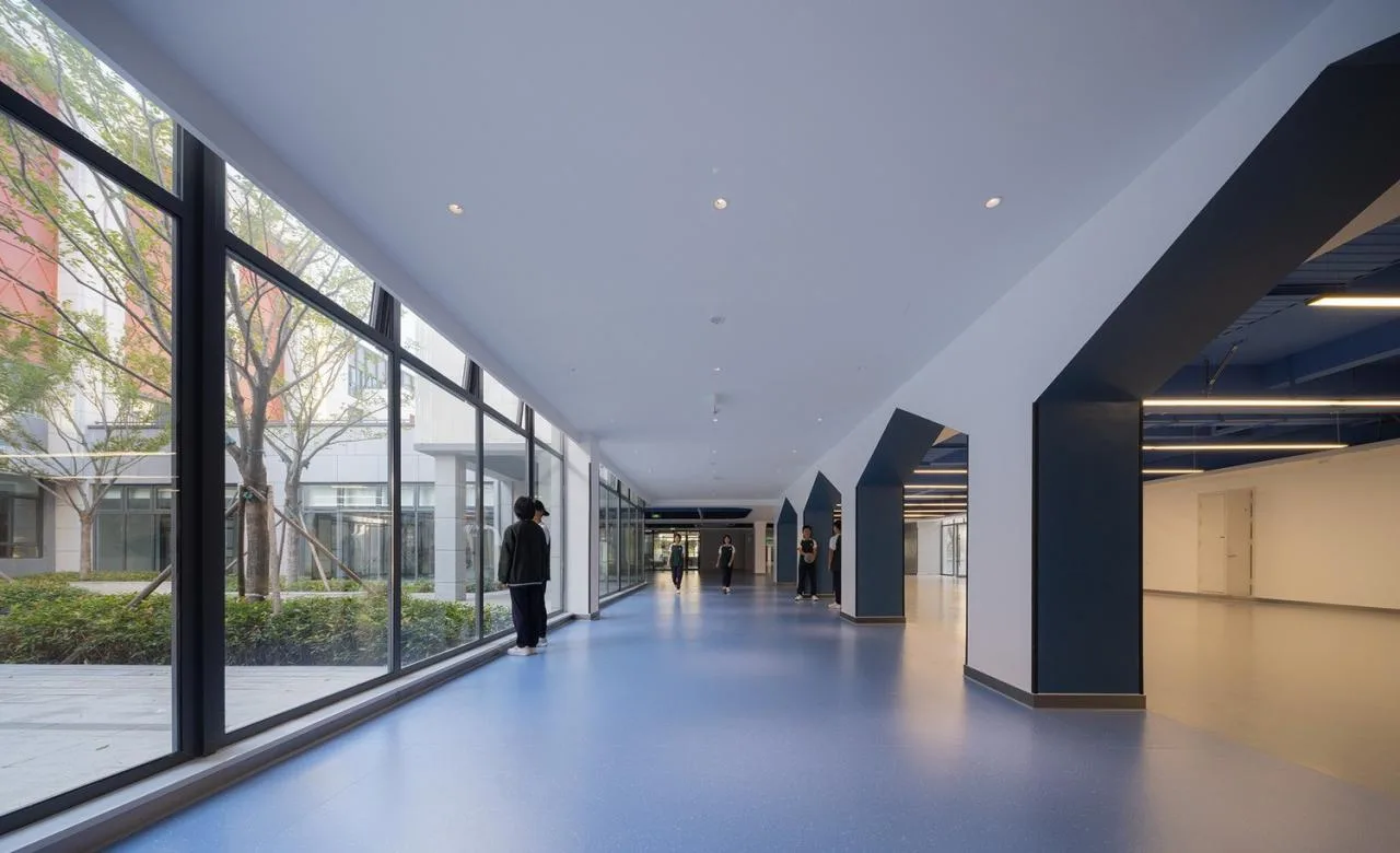 BIM Architecture | Henan Anyang Zhenzhong School/Xiangwai Construction Studio, School of Architecture and Urban Planning, Shandong Jianzhu University