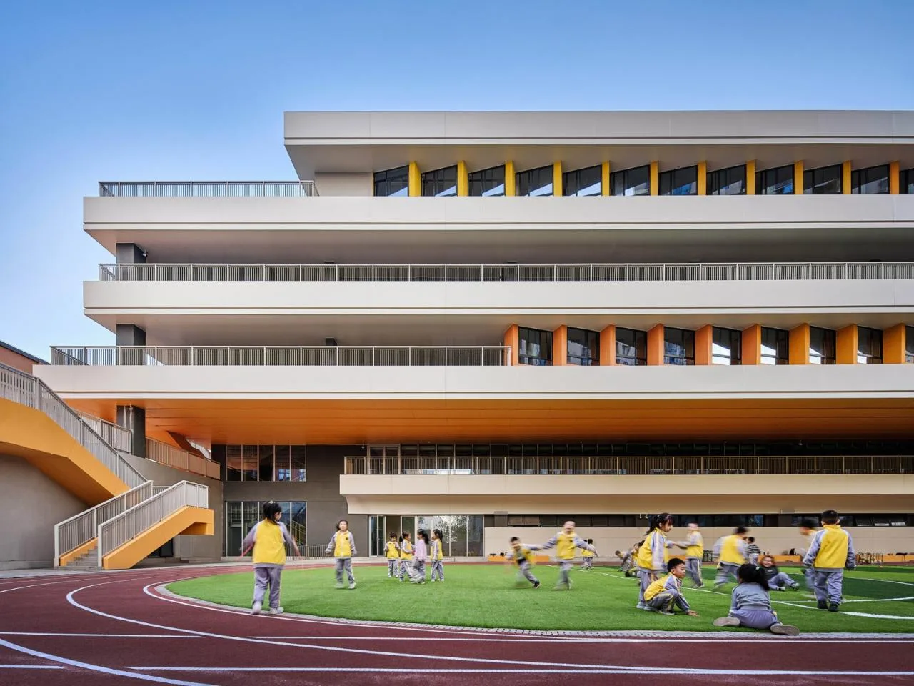 BIM Architecture | Xi'an Weiyang Road Primary School Comprehensive Building/Qu Peiqing Studio of China Northwest Architectural Design and Research Institute