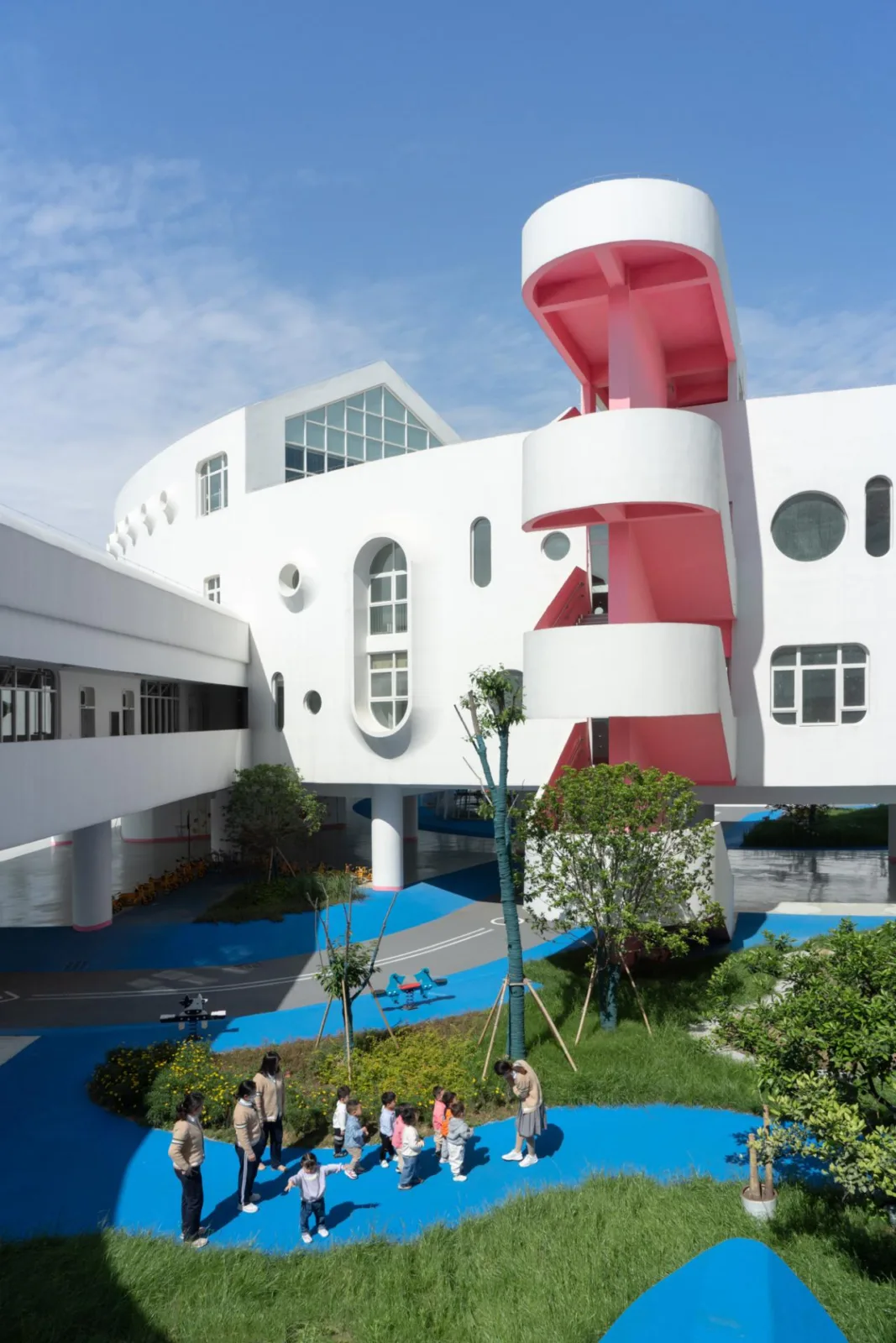 BIM Architecture | Anhui Shucheng Vitality Kindergarten/Deca Architectural Design Center