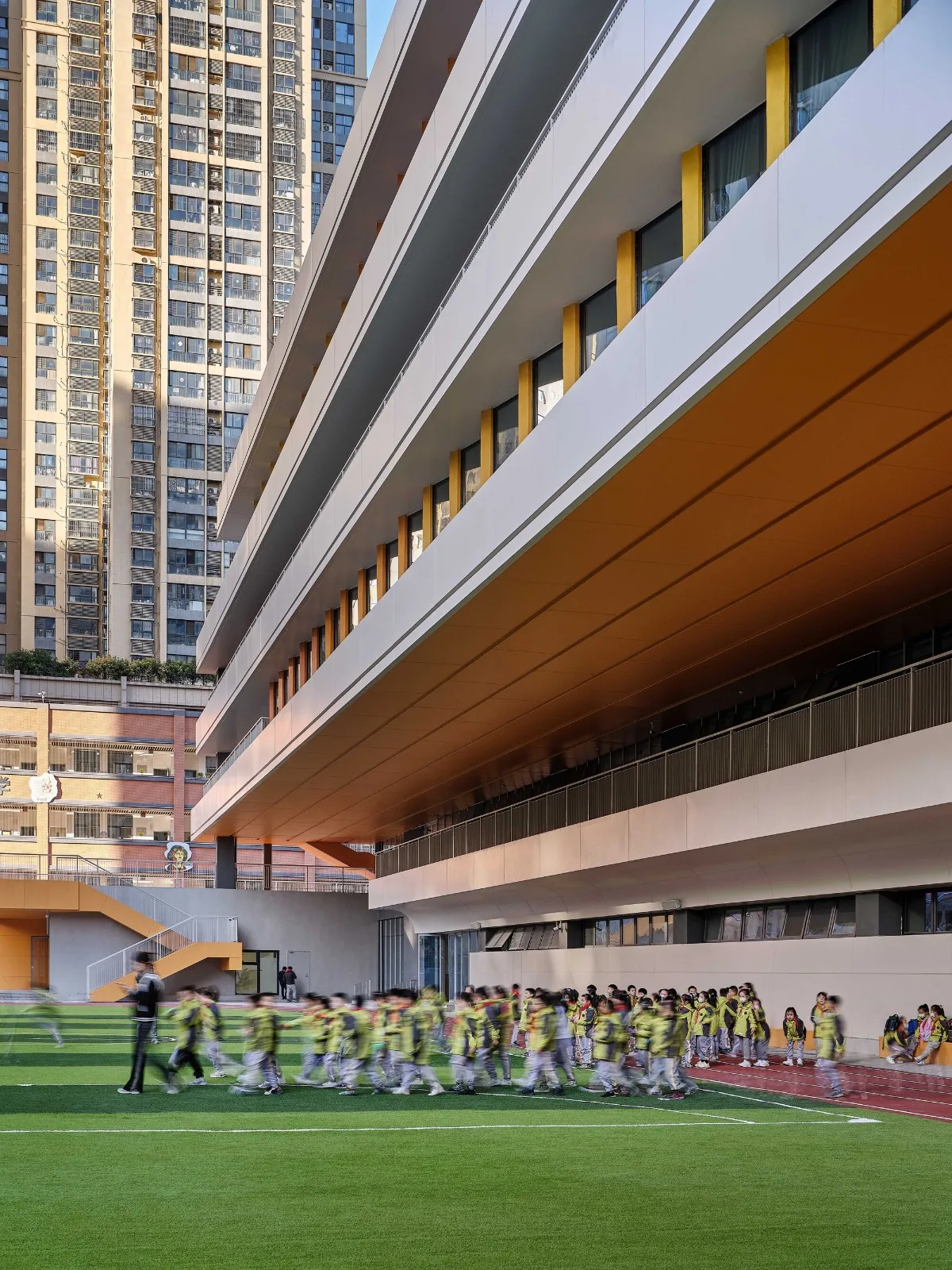 BIM Architecture | Xi'an Weiyang Road Primary School Comprehensive Building/Qu Peiqing Studio of China Northwest Architectural Design and Research Institute