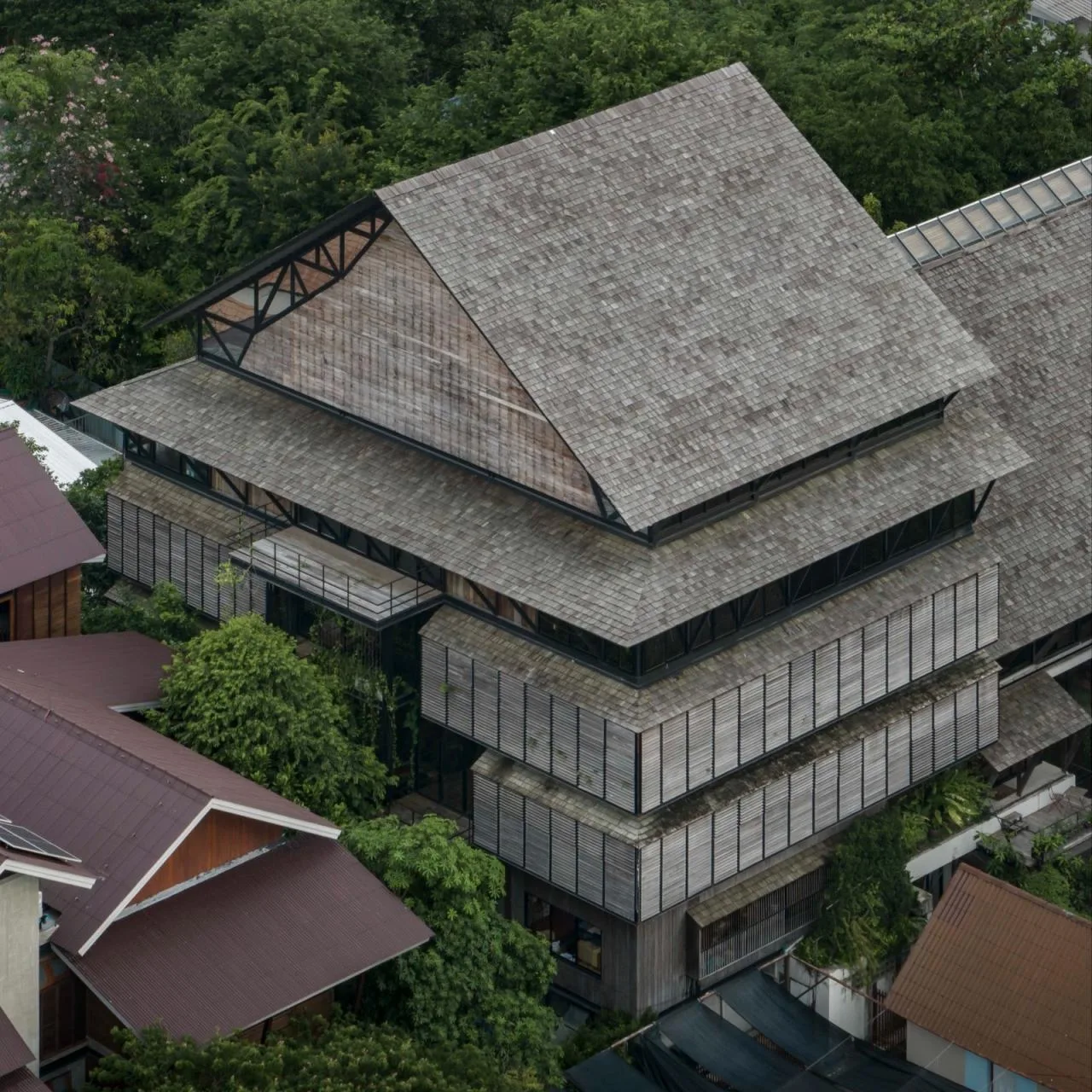 BIM Architecture | Architects' Community Life, Rabindhorn Building/Arsomsilp Community and Environmental Architects