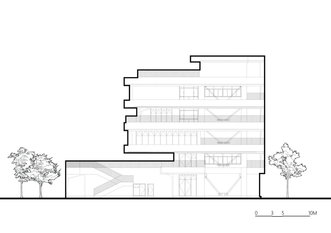 BIM Architecture | Xi'an Weiyang Road Primary School Comprehensive Building/Qu Peiqing Studio of China Northwest Architectural Design and Research Institute