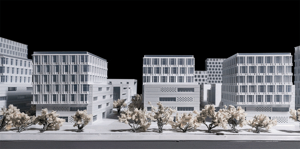 BIM Architecture | Industrial Upstairs Mode Iteration: Hangzhou Zhongenergy-saving (Fuyang) Environmental Protection Industrial Park/Line+Meng Fanhao's New Work