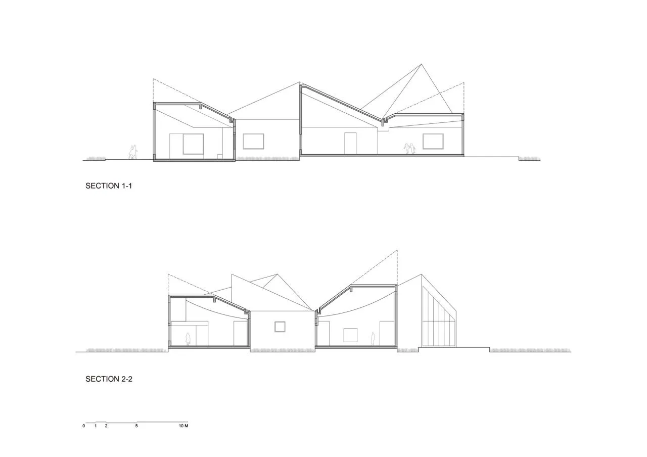 BIM Architecture | Yuntai Mountain Ice Chrysanthemum Field Library/One Tree Architecture
