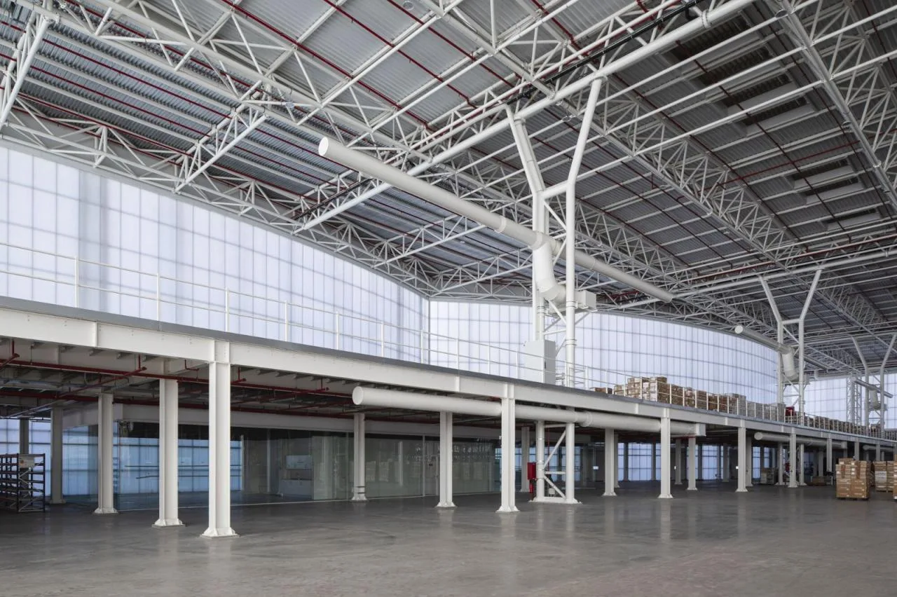 BIM Architecture | Mayoral New Warehouse Logistics Center/System Arquitectura