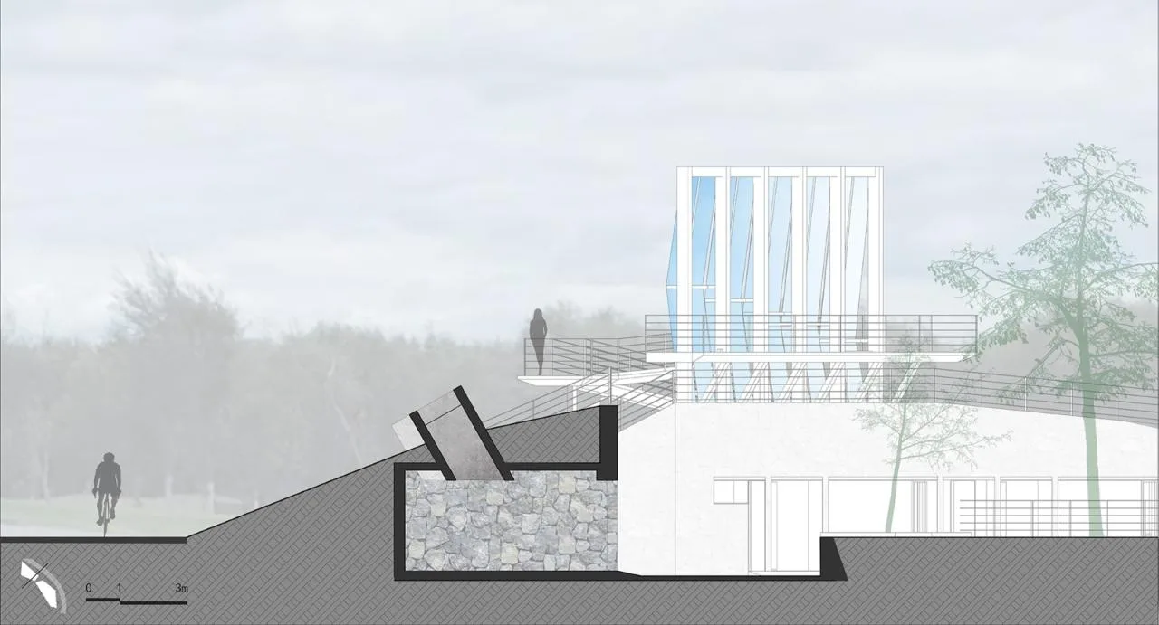 BIM Architecture | Fan's Homesickness: Ecological Corridor around Erhai Lake, Station 5/Sanwen Architecture