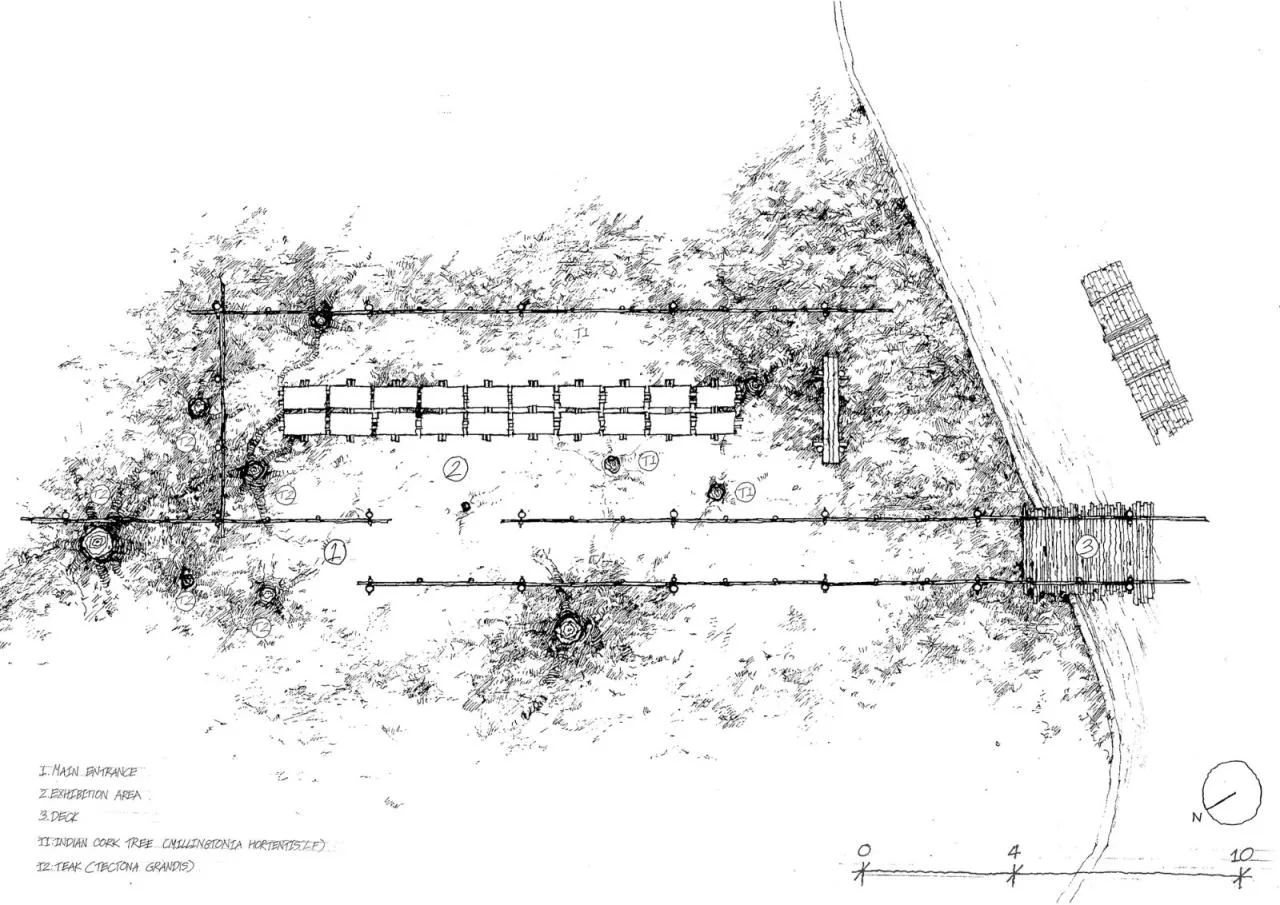 BIM Architecture | ASA LANNA Exhibition Hall/Yangnar Studio