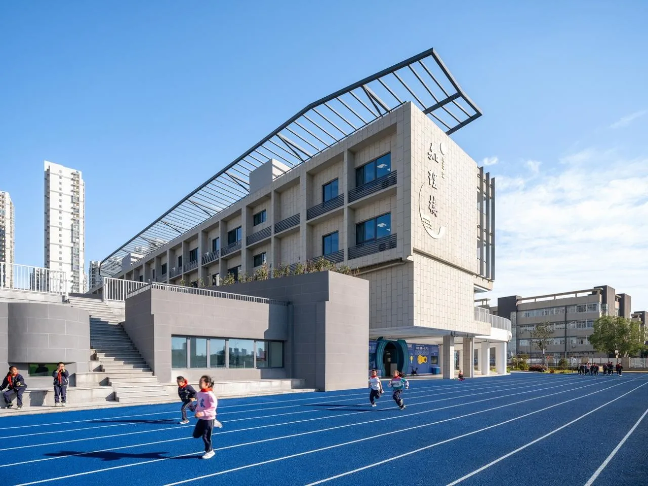 BIM Architecture | Mingming Experimental School/Mizhang Architecture