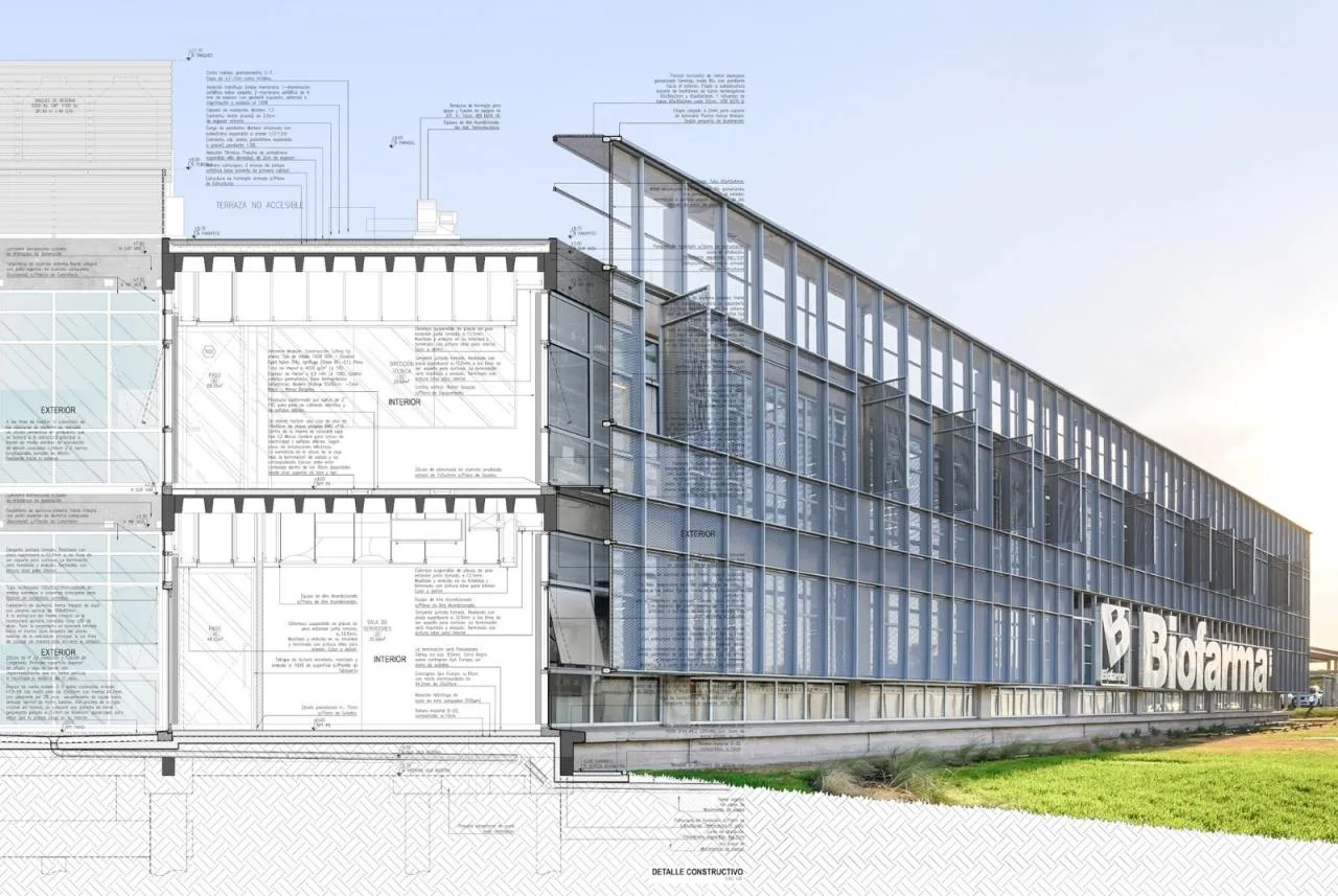 BIM Architecture | Biopharmaceutical Headquarters/Santiago Viale Lescano+Juan Manuel Ju á rez