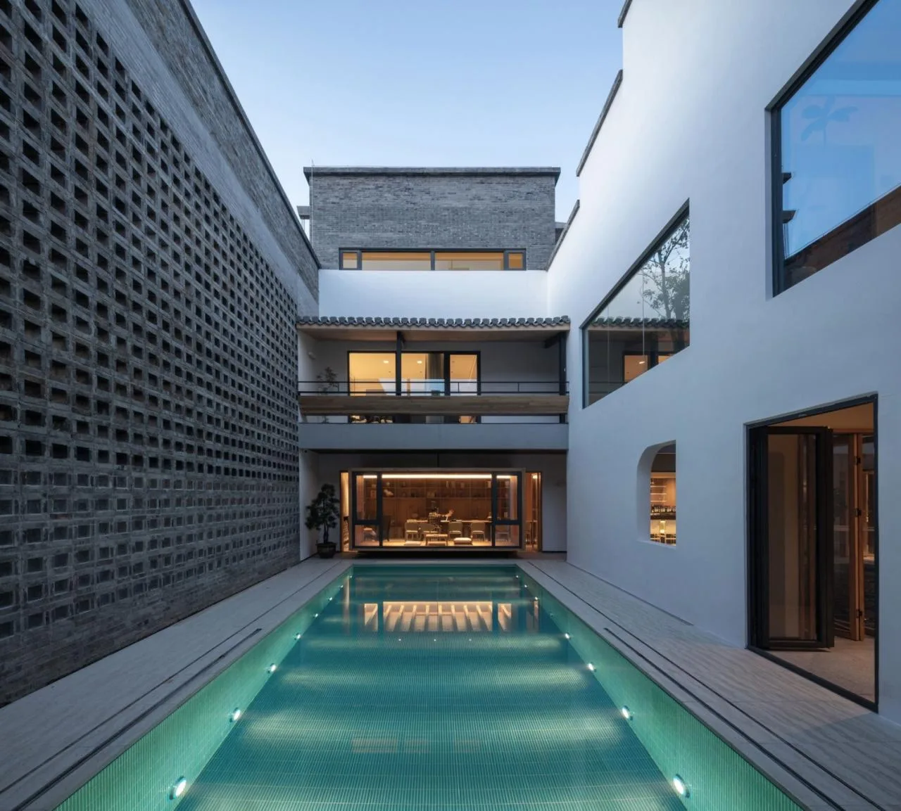 BIM Architecture | Yiyun Bishan Hotel/Yan Yang Architectural Design