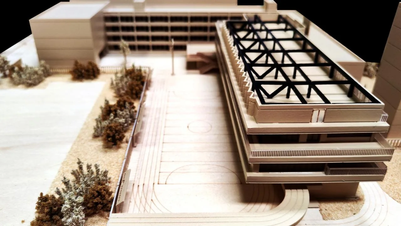 BIM Architecture | Xi'an Weiyang Road Primary School Comprehensive Building/Qu Peiqing Studio of China Northwest Architectural Design and Research Institute