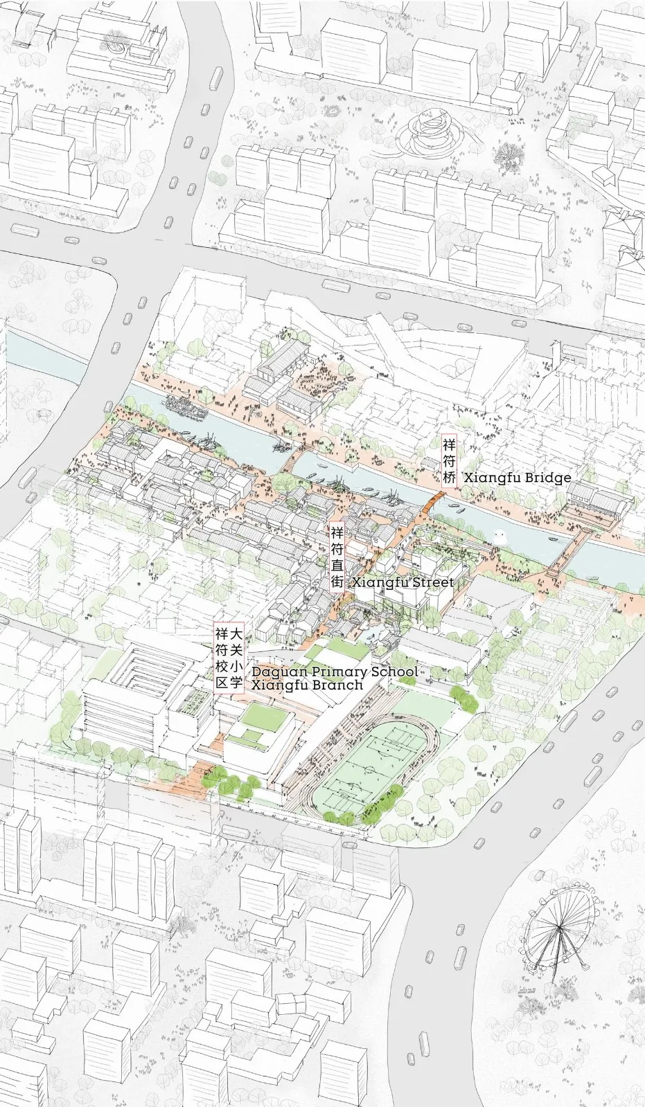 BIM Architecture | Xiangfu Campus of Hangzhou Daguan Elementary School: Growing in Inheritance/Goa Elephant Design
