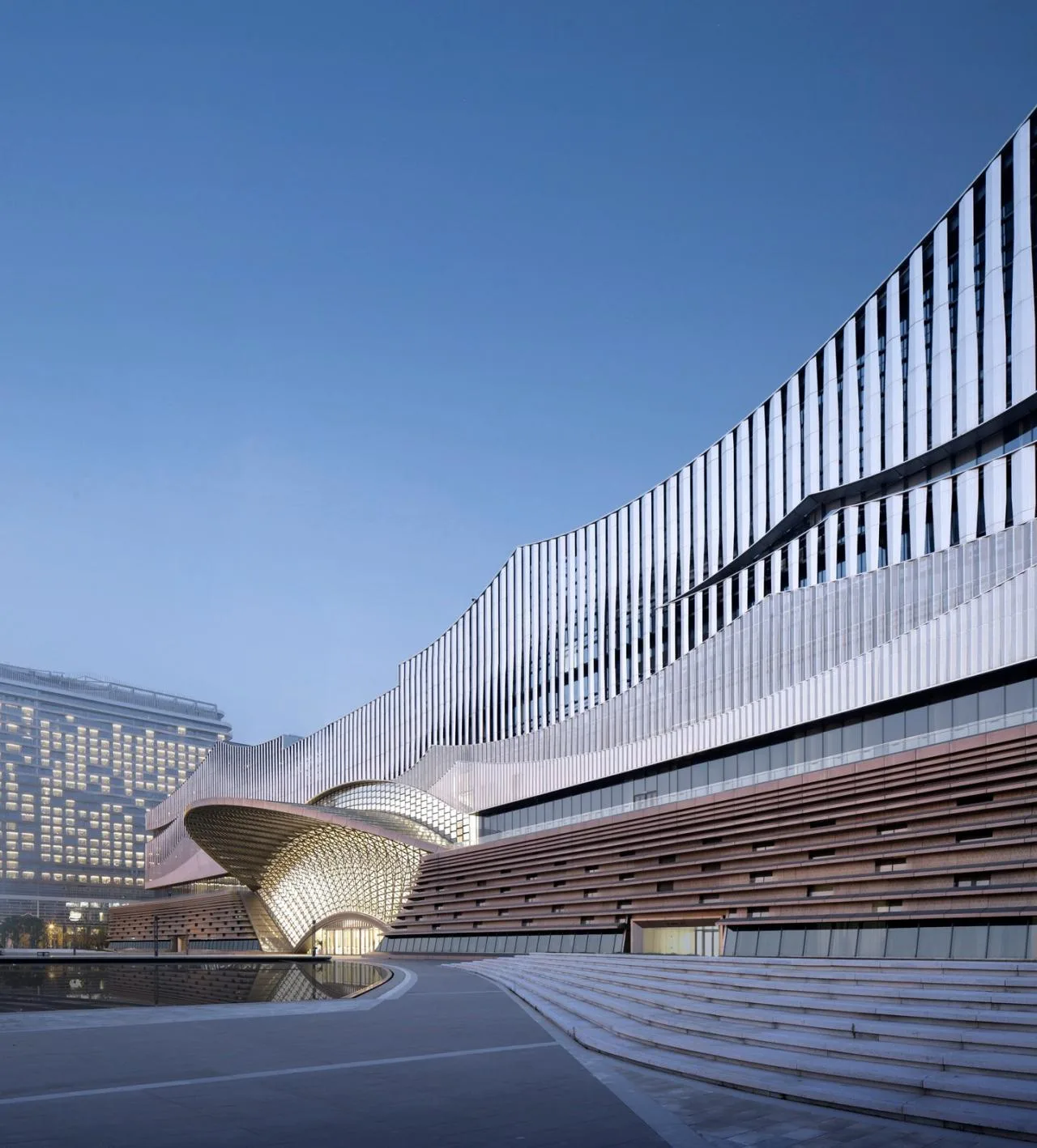 BIM Architecture | Changsha International Conference Center: Shuiyun Xiaoxiang Hanmo Zhonghua/South China University of Technology Architectural Design and Research Institute Co., Ltd