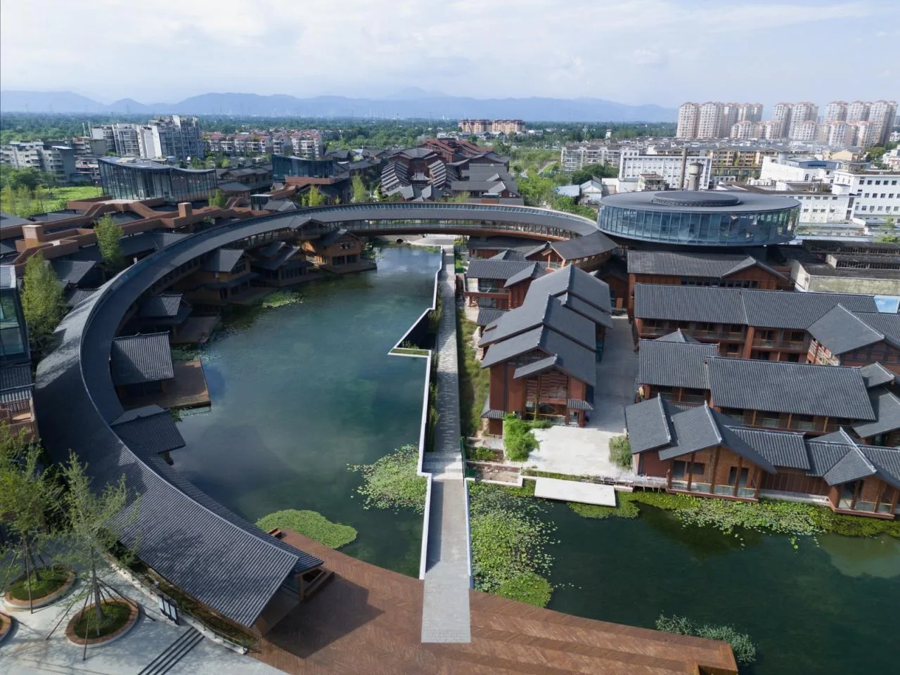 BIM Architecture | Chengdu Pengzhou Longxing Temple Regional Urban Renewal/BIAD-ASA Architectural Landscape Studio
