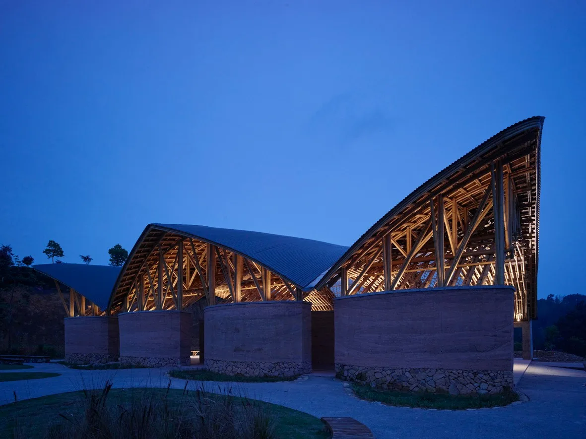 BIM Architecture | Bamboo Pipe Ridge Tea Green Market/Tsinghua University Architectural Design and Research Institute Supu Architecture Studio