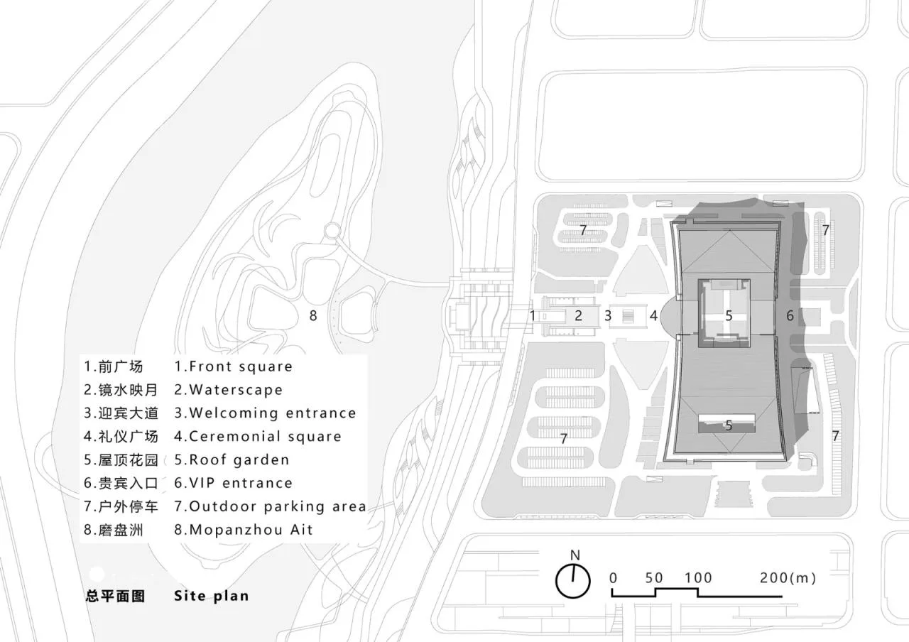 BIM Architecture | Changsha International Conference Center: Shuiyun Xiaoxiang Hanmo Zhonghua/South China University of Technology Architectural Design and Research Institute Co., Ltd