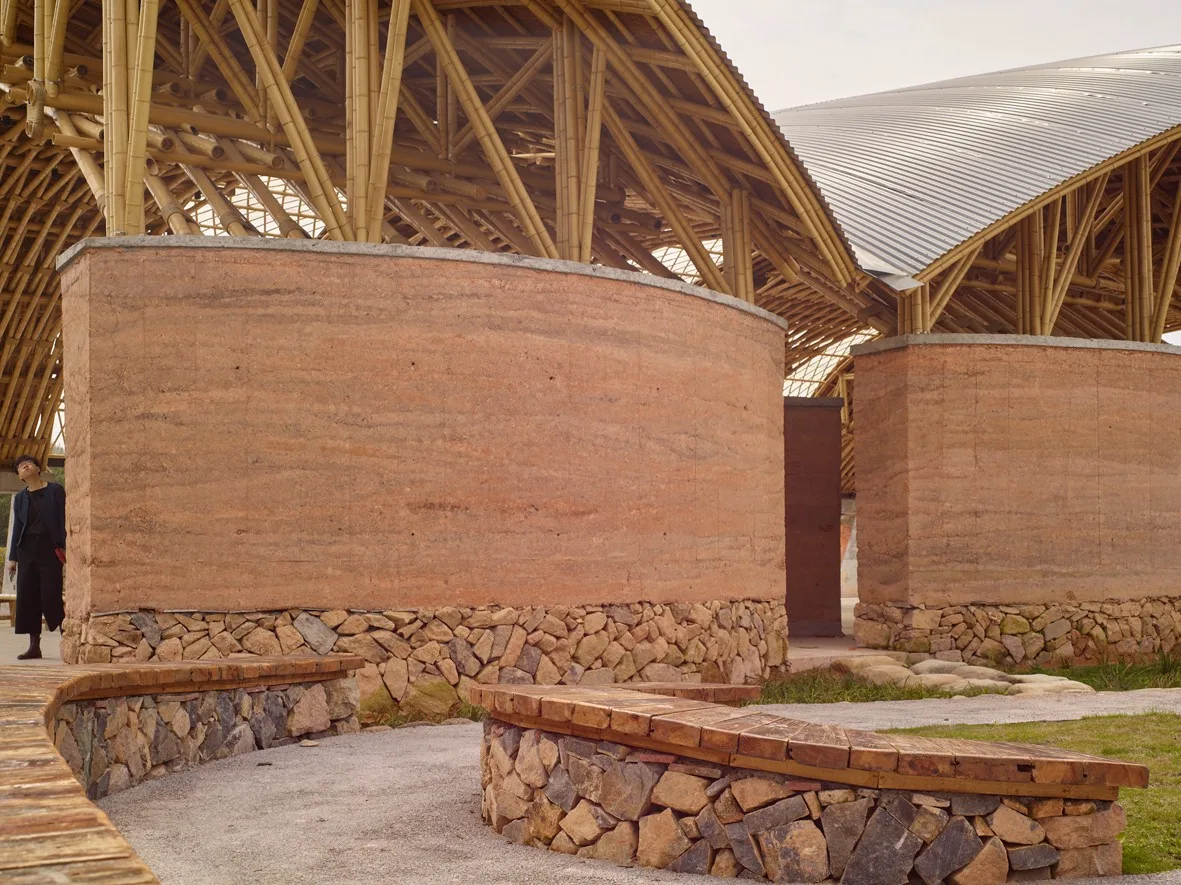 BIM Architecture | Bamboo Pipe Ridge Tea Green Market/Tsinghua University Architectural Design and Research Institute Supu Architecture Studio