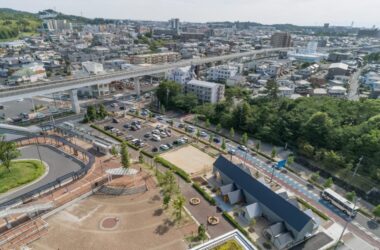 BIM Design for Linimo Terrace Public Facilities by Tohata Architectural Firm and Nano Architecture-BIM WORLD