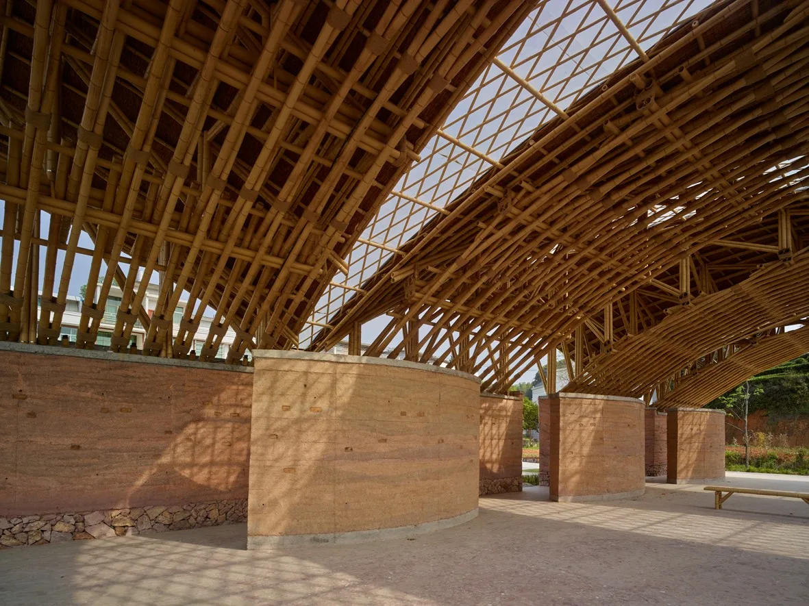 BIM Architecture | Bamboo Pipe Ridge Tea Green Market/Tsinghua University Architectural Design and Research Institute Supu Architecture Studio