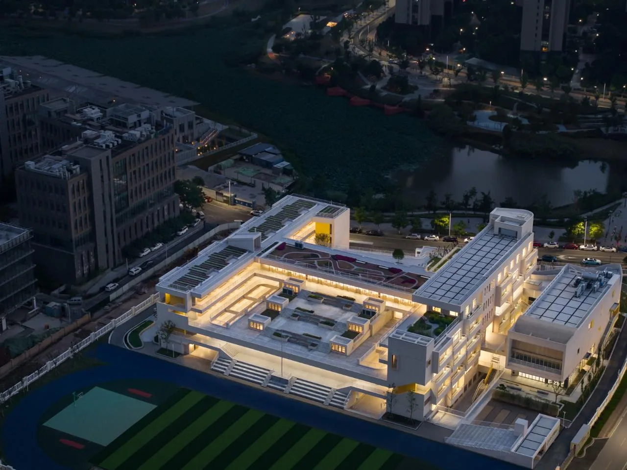 BIM Architecture | Wenqi Road Primary School/Rong Chaohui Studio, Nanjing City, Jiangsu Province