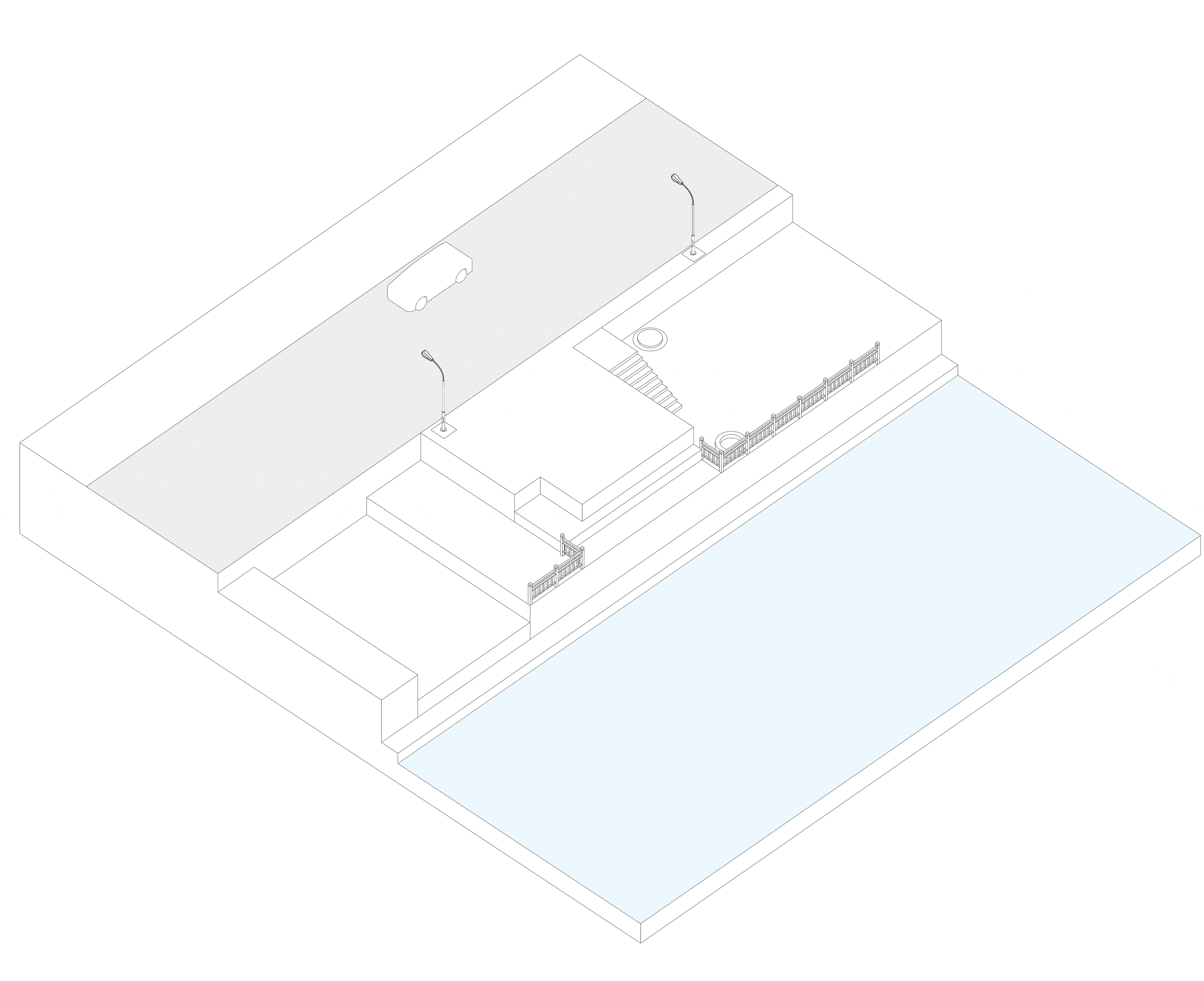 BIM Architecture | Dalingen Public Toilet/Aerobic Building in Songyang County+Yuankun Design