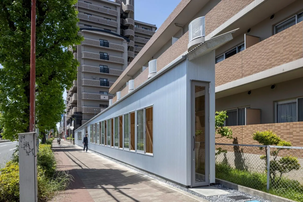 BIM Architecture | 4x59m Triangle, YOKONAGAYA Beauty Salon/Office for Environment Architecture