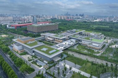 BIM Architecture: Youth Activity Center and Mass Art Museum in Pudong New Area by Landscape Architecture Firm-BIM WORLD