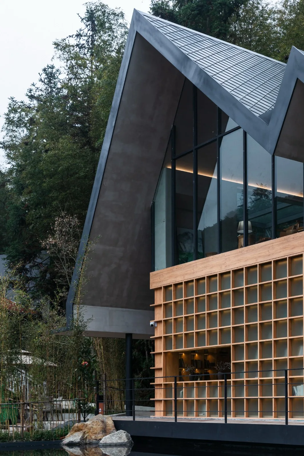 BIM Architecture | Nankun Secret Land High Mountain Bookstore/Outside City Architecture
