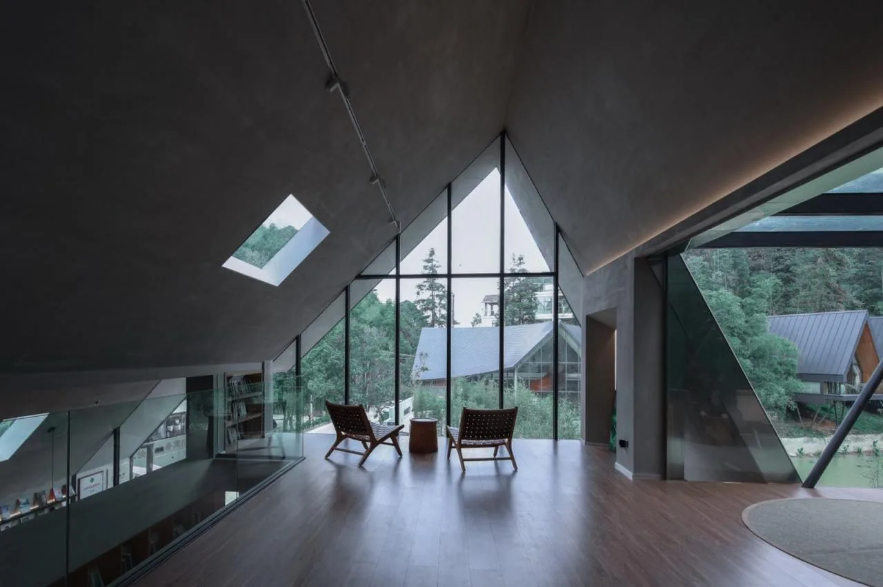 BIM Architecture | Nankun Secret Land High Mountain Bookstore/Outside City Architecture