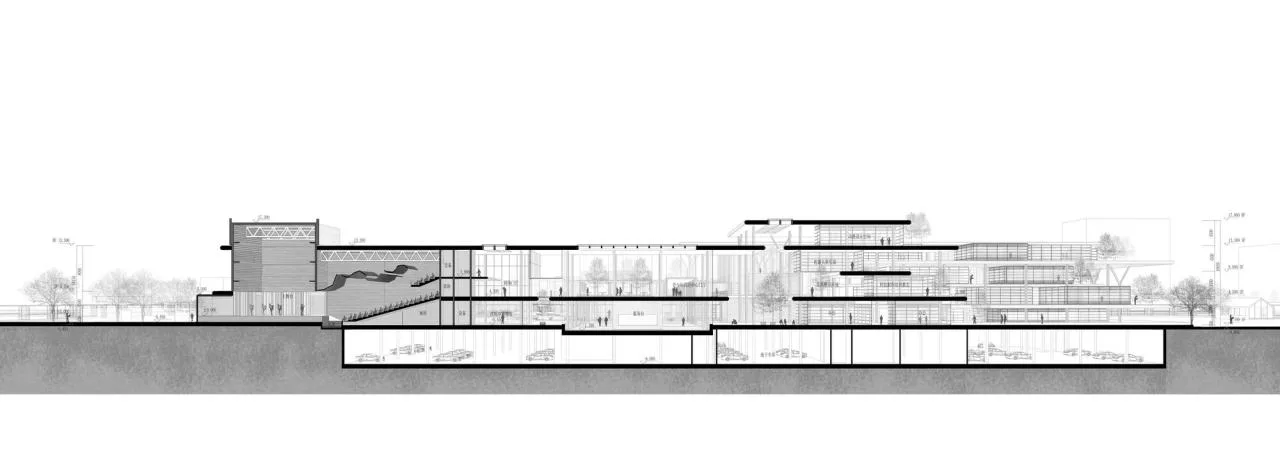 BIM Architecture | Pudong New Area Youth Activity Center and Mass Art Museum/Landscape Architecture Firm