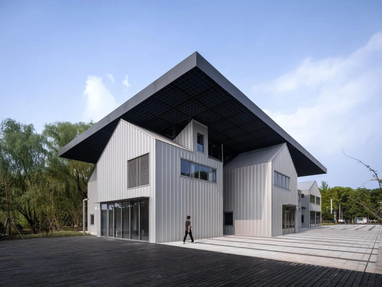 BIM Architecture | Kunshan Urban Ecological Forest Park Visitor Center/Arkomixing Architectural Design
