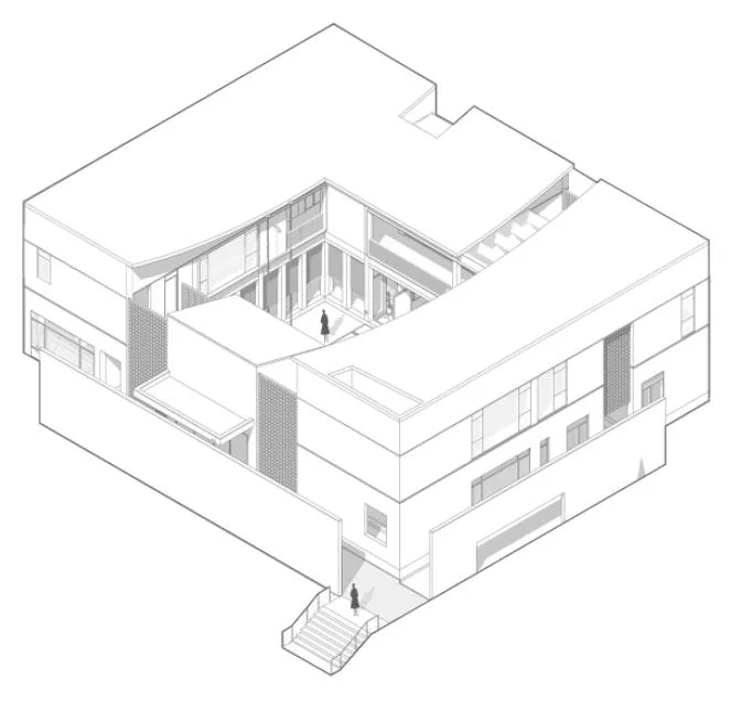BIM Architecture | Fangyuan - 'Siheyuan' in Industrial Park, Honghe Prefecture, Yunnan/Plain Architecture