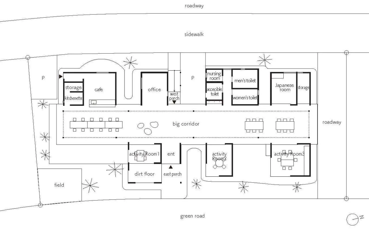BIM Architecture | Linimo Terrace Public Facilities/Tohata Architectural Firm+Nano Architecture
