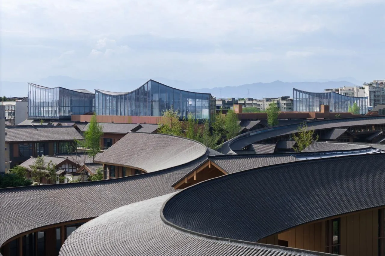 BIM Architecture | Chengdu Pengzhou Longxing Temple Regional Urban Renewal/BIAD-ASA Architectural Landscape Studio
