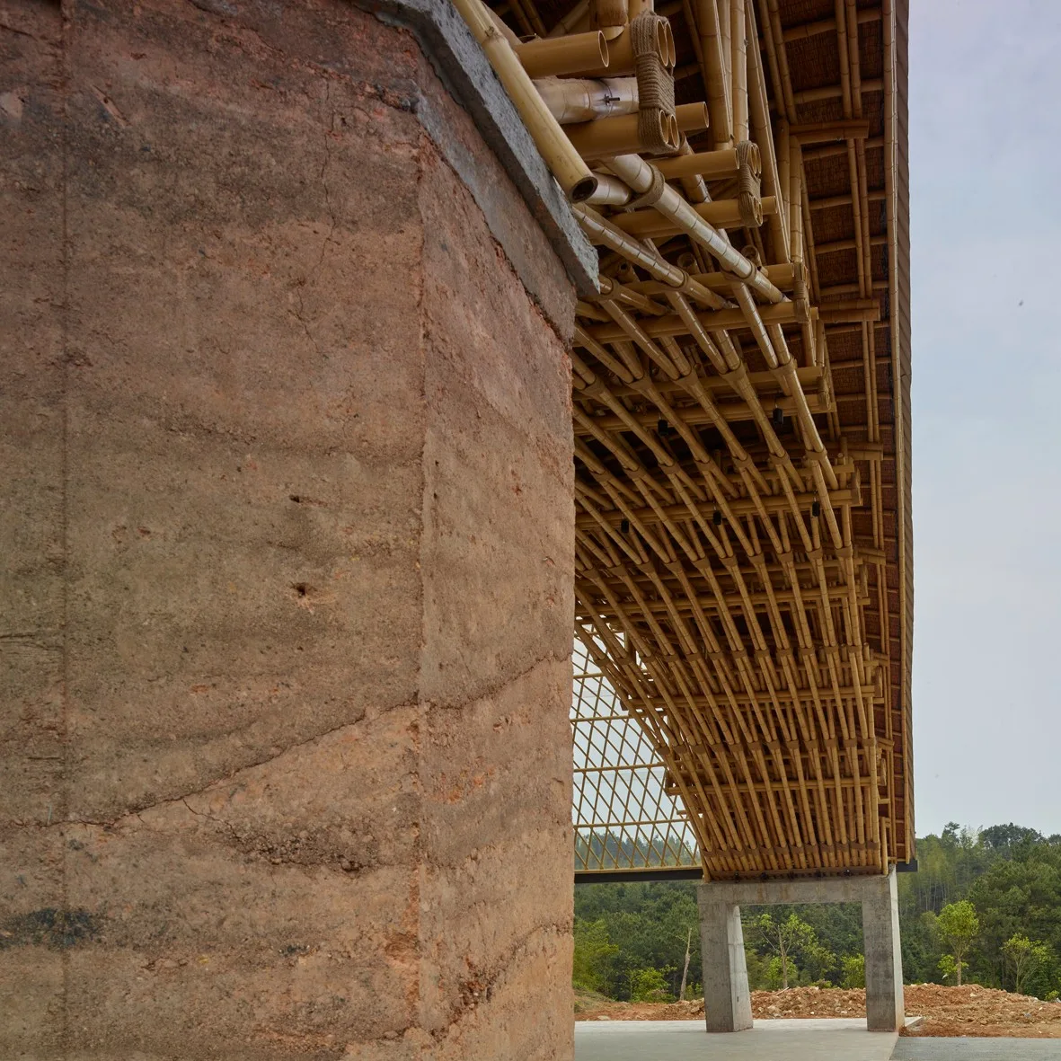 BIM Architecture | Bamboo Pipe Ridge Tea Green Market/Tsinghua University Architectural Design and Research Institute Supu Architecture Studio