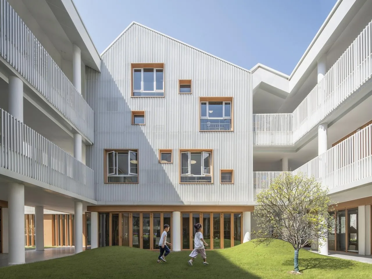 BIM Architecture | Shanghai Lanwan Kindergarten/East China Architectural Design and Research Institute Ding Shun Team