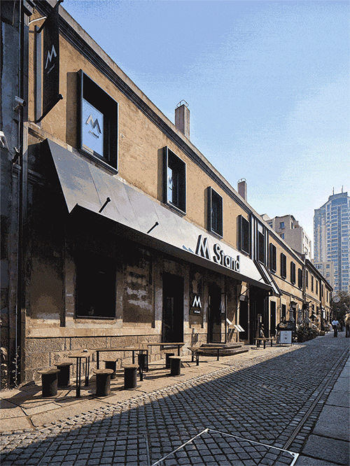 BIM Architecture | 'Century long Dialogue' M stand - Qingdao Yinyu Lane Flagship Store/Balanced Space Design
